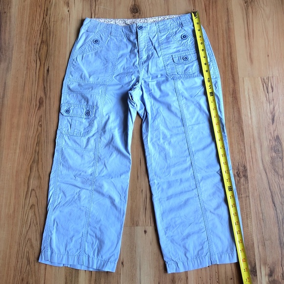 Ruff Hewn Capri Pants Size 6 Blue Women’s - Picture 7 of 14